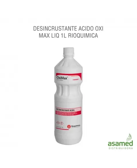 DESINCRUSTANTE ACIDO OXI MAX LIQ 1L RIOQUIMICA