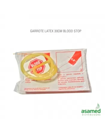 GARROTE LATEX 30CM BLOOD STOP