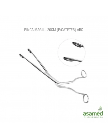 PINCA MAGILL 20CM (P/CATETER) ABC