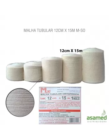 MALHA TUBULAR 12CM X 15M M-SO