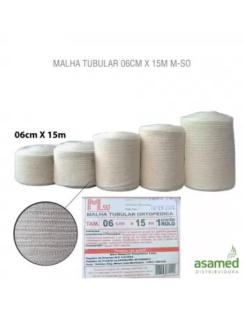 MALHA TUBULAR 06CM X 15M M-SO