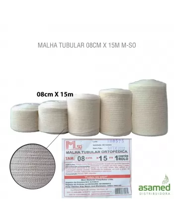 MALHA TUBULAR 08CM X 15M M-SO