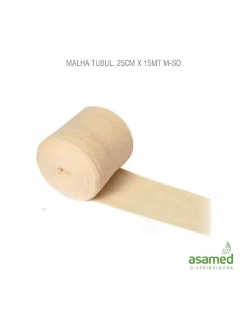 MALHA TUBULAR 25CM X 15M M-SO