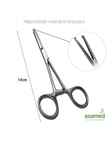 PINCA KOCHER 14CM RETA VITALGOLD