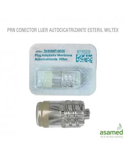 PRN CONECTOR LUER AUTOCICATRIZANTE ESTERIL WILTEX