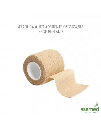 ATADURA AUTOADERENTE 05CMX4,5M BEGE BIOLAND