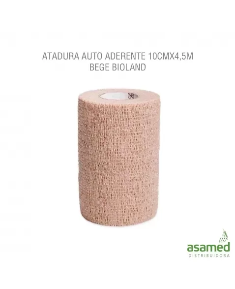 ATADURA AUTO ADERENTE 10CMX4,5M BEGE BIOLAND