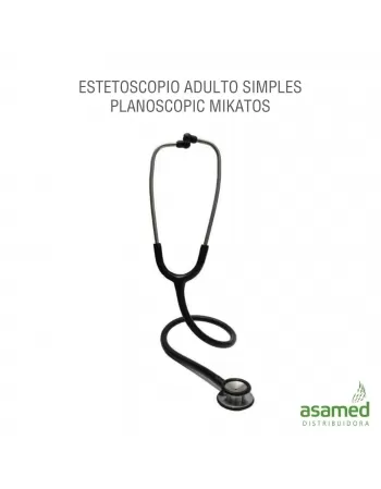 ESTETOSCOPIO ADULTO SIMPLES PLANOSCOPIC MIKATOS