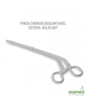 PINCA CHERON DESCARTAVEL ESTERIL KOLPLAST