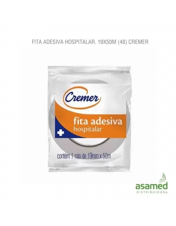 FITA ADESIVA HOSPITALAR 19MM X 50M CREMER