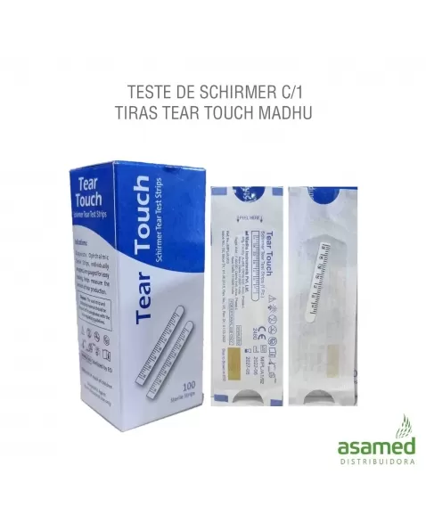 TESTE DE SCHIRMER C/1 TIRAS TEAR TOUCH MADHU