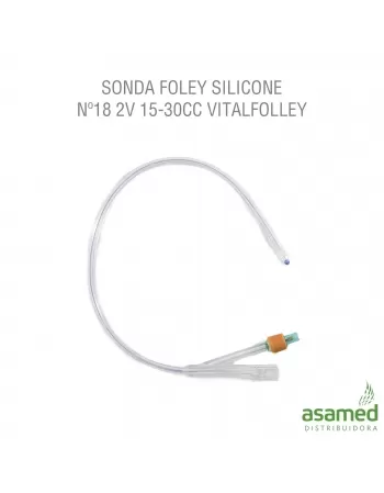 SONDA FOLEY SILICONE Nº16 2V 15-30CC VITALFOLLEY