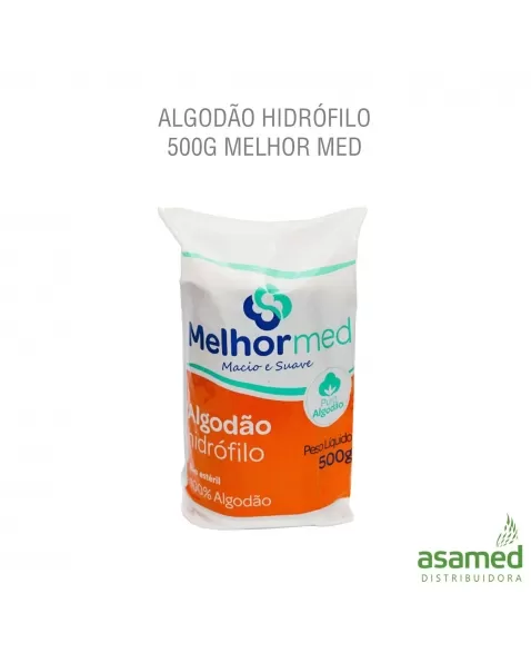 ALGODAO HIDROFILO 500G MELHOR MED