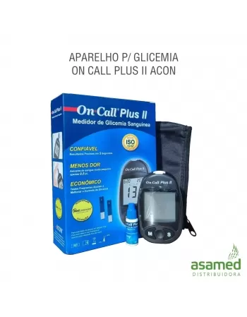 APARELHO P/ GLICEMIA ON CALL PLUS II ACON