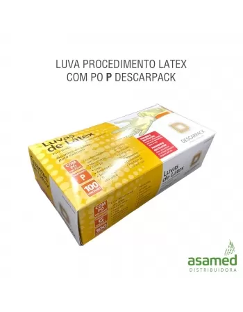 LUVA PROCEDIMENTO LATEX COM PO P DESCARPACK