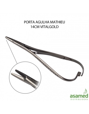 PORTA AGULHA MATHIEU 14CM VITALGOLD