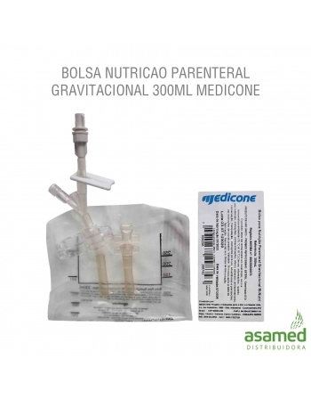 BOLSA NUTRICAO PARENTERAL GRAVITACIONAL 300ML MEDICONE