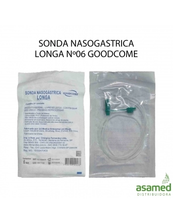 SONDA NASOGASTRICA LONGA Nº06 GOODCOME