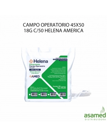 CAMPO OPERATORIO 45X50 18G C/50 HELENA AMERICA