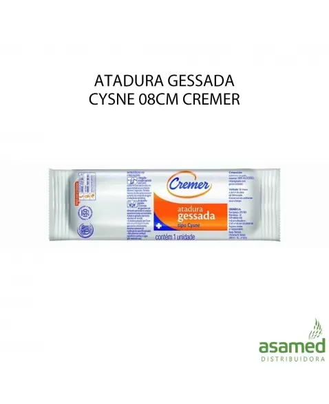 ATADURA GESSADA CYSNE 08CM CREMER