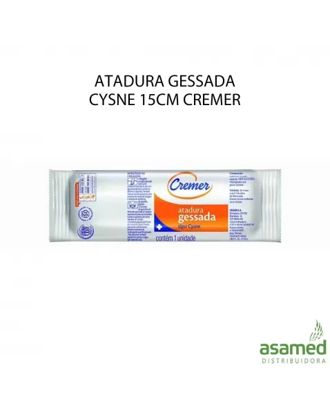 ATADURA GESSADA CYSNE 15CM CREMER