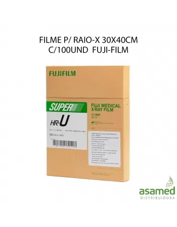 FILME P/ RAIO-X 30X40CM C/100UND (BASE VERDE) FUJI-FILM
