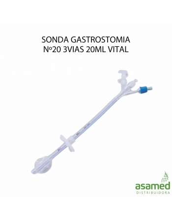 SONDA GASTROSTOMIA Nº20 3VIAS 20ML VITAL