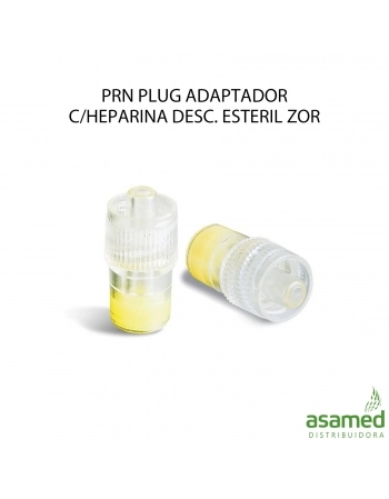 PRN PLUG ADAPTADOR C/HEPARINA DESC. ESTERIL ZOR