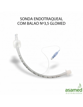 SONDA ENDOTRAQUEAL COM BALAO Nº3,5 GLOMED