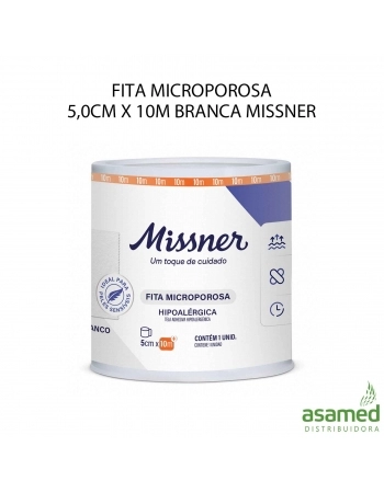 FITA MICROPOROSA 50MM X 10M BEGE MISSNER