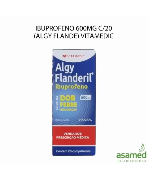 IBUPROFENO 600MG C/20 (ALGY FLANDE) VITAMEDIC