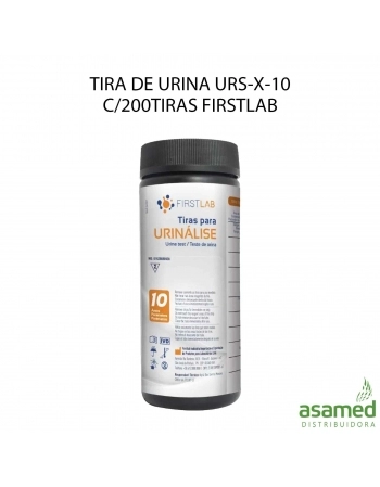 TIRA DE URINA URS-X-10 C/200TIRAS FIRSTLAB