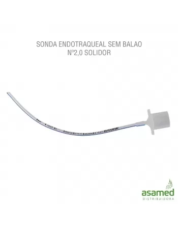 SONDA ENDOTRAQUEAL SEM BALAO Nº2,0 SOLIDOR