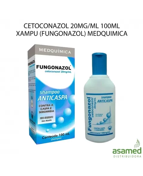 CETOCONAZOL 20MG/ML 100ML XAMPU (FUNGONAZOL) MEDQUIMICA