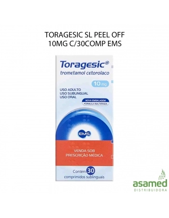 TORAGESIC SL PEEL OFF 10MG C/30COMP EMS