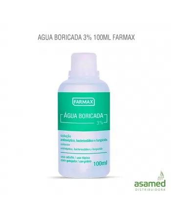 AGUA BORICADA 3% 100ML FARMAX