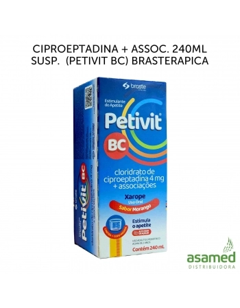 CIPROEPTADINA + ASSOC. 240ML SUSP. (PETIVIT BC) BRASTERAPICA