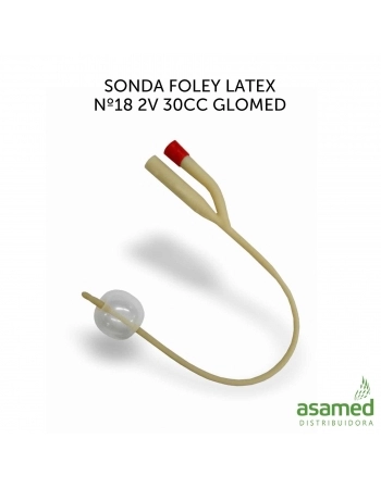 SONDA FOLEY Nº18 30CC 2V GLOMED