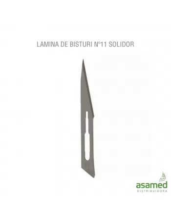 LAMINA DE BISTURI Nº11 SOLIDOR