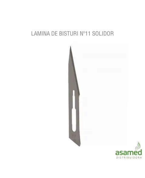 LAMINA DE BISTURI Nº11 SOLIDOR