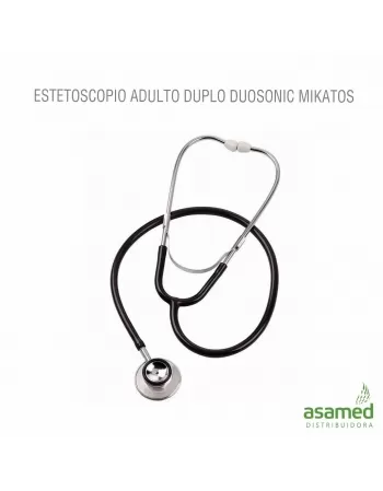 ESTETOSCOPIO ADULTO DUPLO DUOSONIC MIKATOS