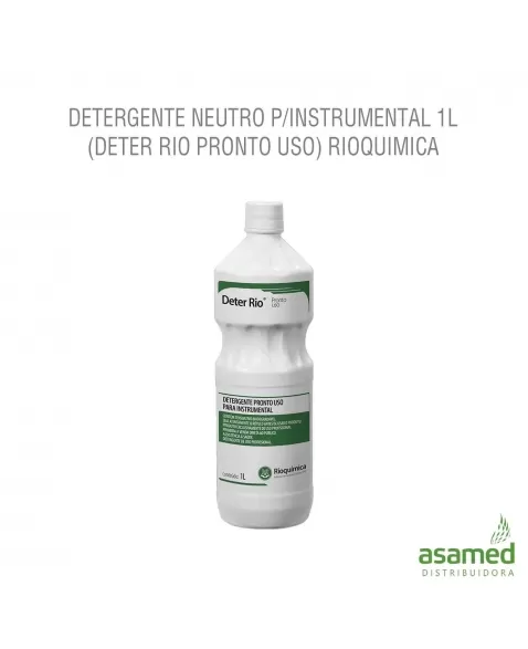 DETERGENTE NEUTRO P/INSTRUMENTAL 1L (DETER RIO PRONTO USO) RIOQUIMICA