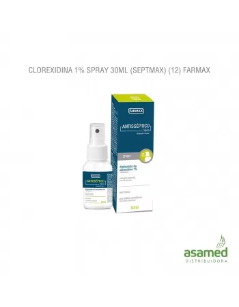 CLOREXIDINA 1% SPRAY 30ML (SEPTMAX) FARMAX