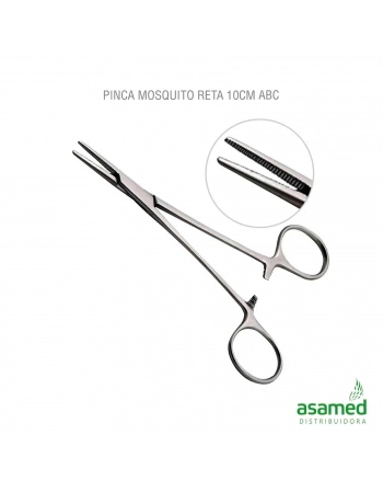 PINCA MOSQUITO 10CM RETA ABC