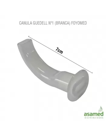 CANULA GUEDELL Nº1 (BRANCA) FOYOMED