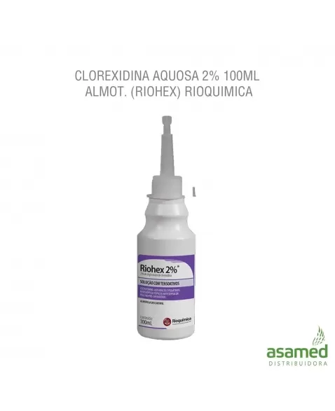 CLOREXIDINA AQUOSA 2% 100ML ALMOT. (RIOHEX) RIOQUIMICA