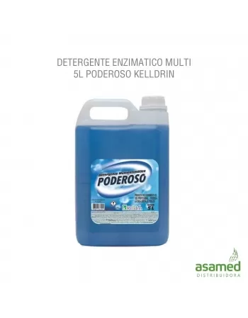 DETERGENTE ENZIMATICO MULTI 5L PODEROSO KELLDRIN