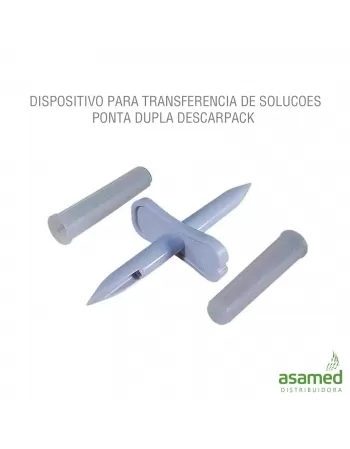 DISPOSITIVO PARA TRANSFERENCIA DE SOLUCOES PONTA DUPLA DESCARPACK