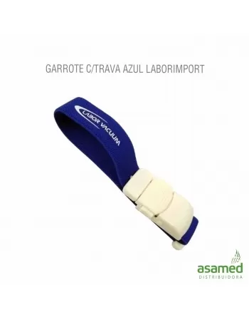 GARROTE C/TRAVA AZUL LABORIMPORT