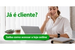 Já sou cliente: como acessar a loja Online